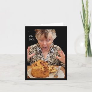 Cartão Um giANT Cinnamon Roll