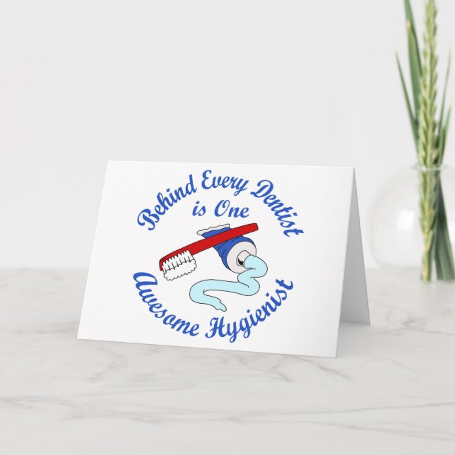 Cartão Um Higienista Incrível (Frente)