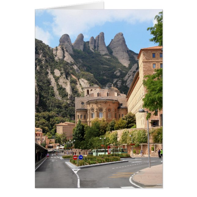 Cartão Um lugar de peregrinação (Frente)