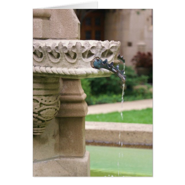 Cartão Um lugar de santuário (Frente)