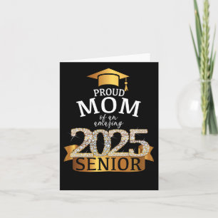 Cartão Um Mais velho Orgulhoso 2025 Mãe I Elegante Celebr