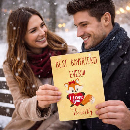 Cartão Um Namorados para o melhor Namorado de sempre