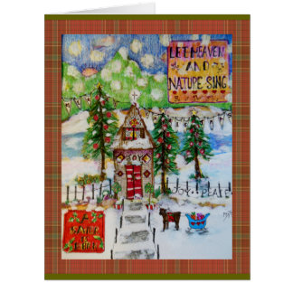 Cartão Um Natal lunático