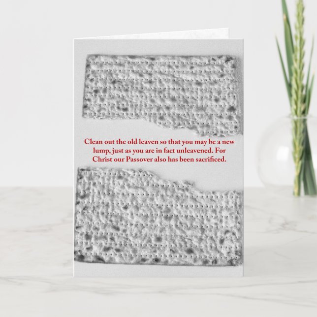 Cartão Um Novo Salto: Reflexão de Passagem (Frente)