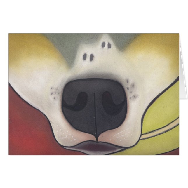 Cartão Um outro nariz (Frente Horizontal)