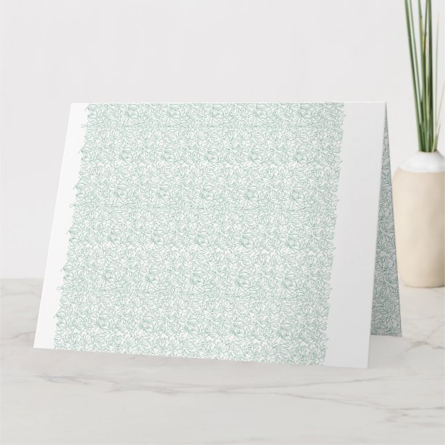 Cartão Um padrão geométrico sem costura com interlockin (Frente)