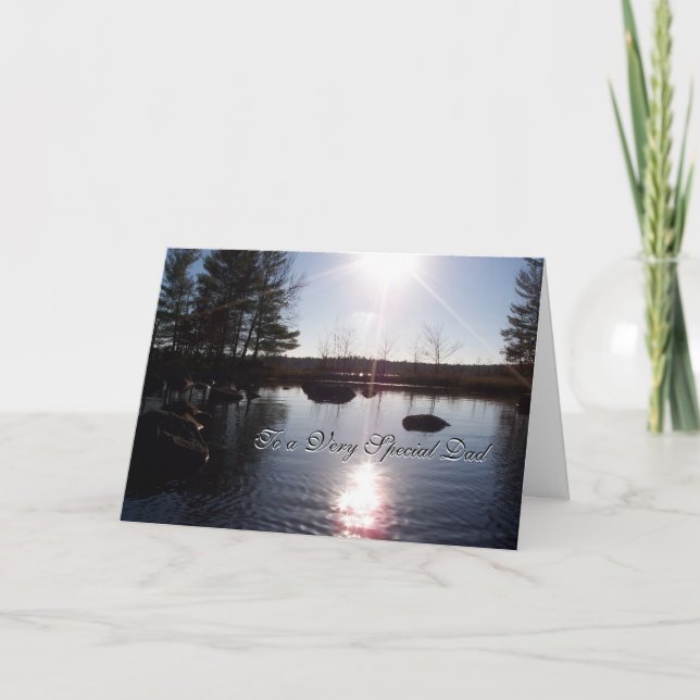 Cartão Um Pai muito especial (Frente)