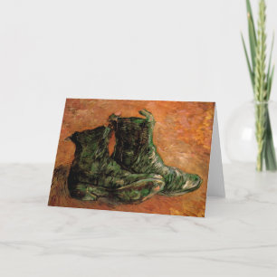 Cartão Um Par de Sapatos por Vincent van Gogh