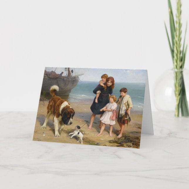 Cartão Um Par Improvável | Arthur John Elsley (Frente)