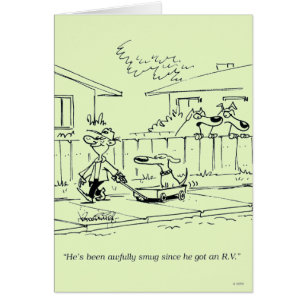 Cartão Um passeio novo