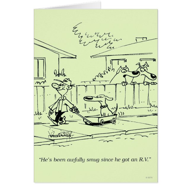 Cartão Um passeio novo (Frente)