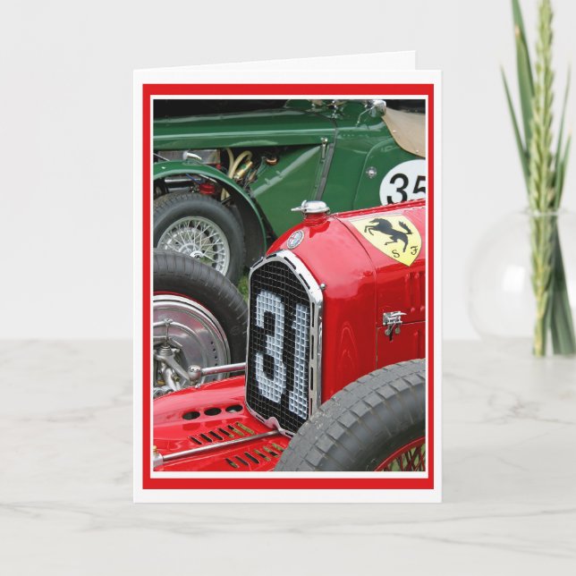 Cartão Um Pensamento De Aniversário (Frente)