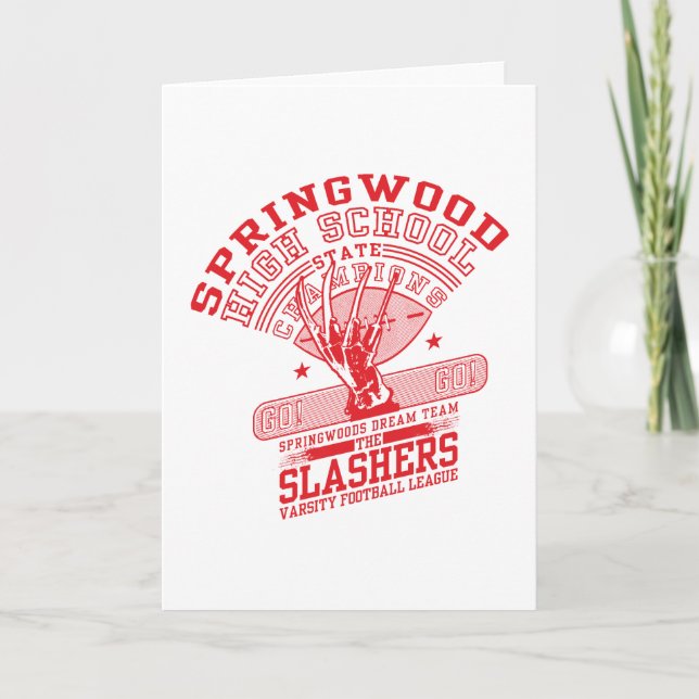 Cartão Um Pesadelo na Rua Elm | Springwood High (Frente)