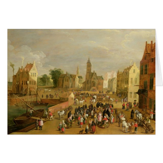 Cartão Um porto (Frente Horizontal)