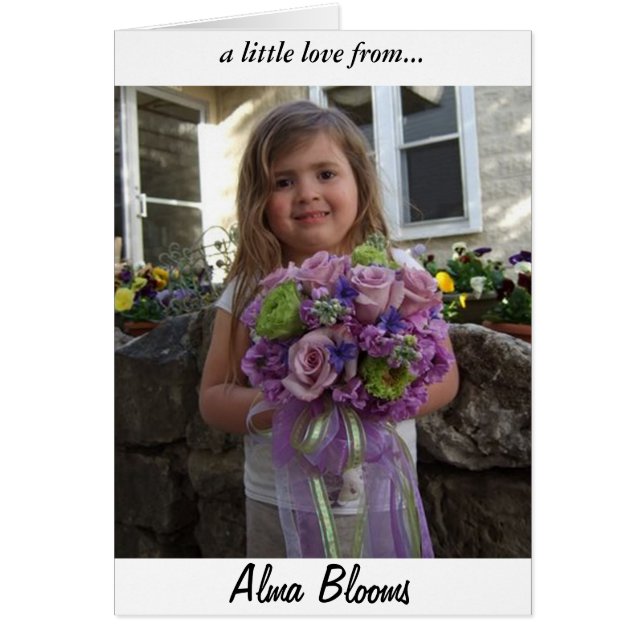 Cartão um pouco de amor (Frente)