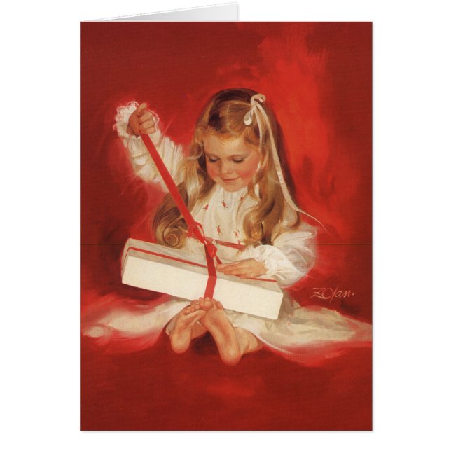 Cartão Um presente para Laurie (Frente)