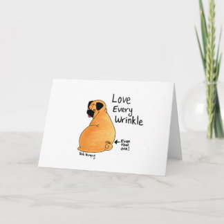 Cartão Um Pu Wrinkle no Tempo