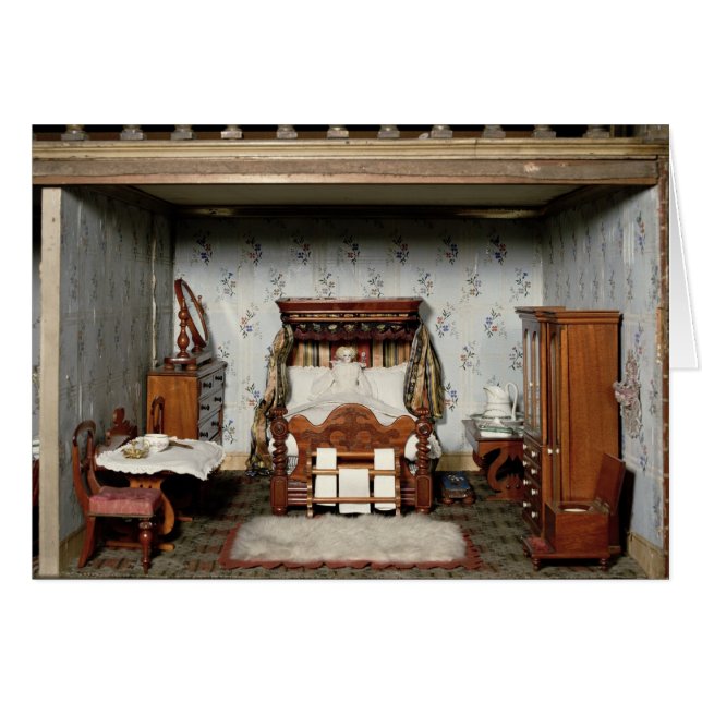 Cartão Um quarto da "em Prazer Sra. Bryant", c.1860 (Frente Horizontal)