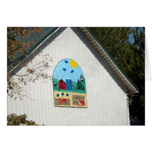 Cartão Um Quilt Barn Divertido