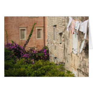 Cartão Um quintal em Dubrovnik