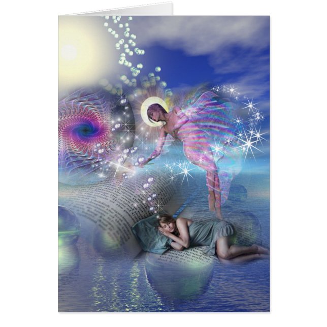 Cartão Um romance pode ser um portal para realidades para (Frente)