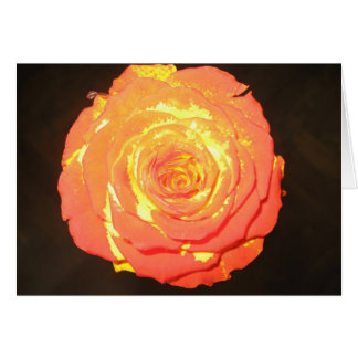 Cartão - Um rosa gosta de não outro - amor subtil