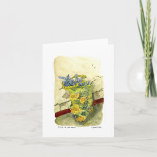 Cartão Um saco de abacaxi, Velho Havana, Cuba