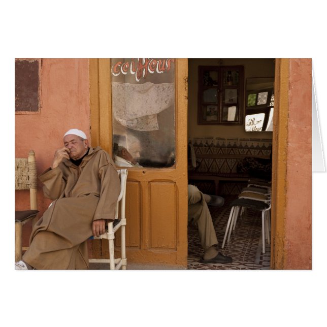 Cartão Um sono da tarde (Frente Horizontal)