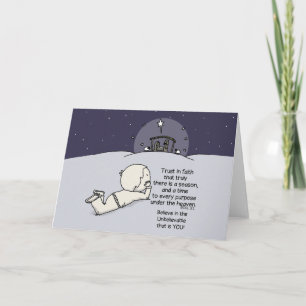 Cartão Um tempo para cada propósito