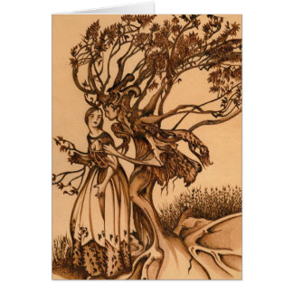 Cartão Um tributo a Rackham