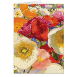 Cartão Uma abundância de flores