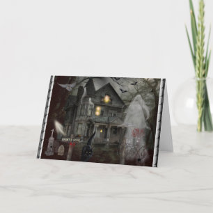 Cartão Uma Balança Assombrada