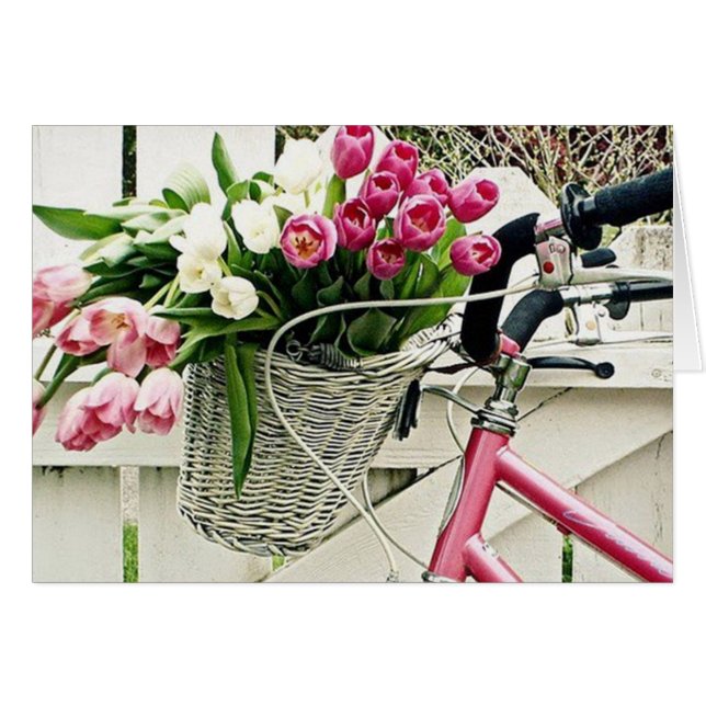 CARTÃO UMA BICICLETA CONSTRUÍDA PARA ELA (Frente Horizontal)