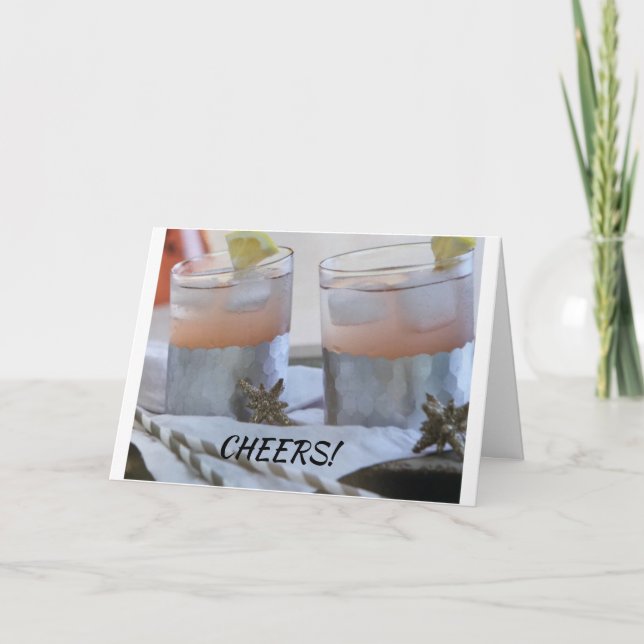 CARTÃO *UMA BRINCADEIRA NESTA ÉPOCA DE FÉRIAS*! (Frente)