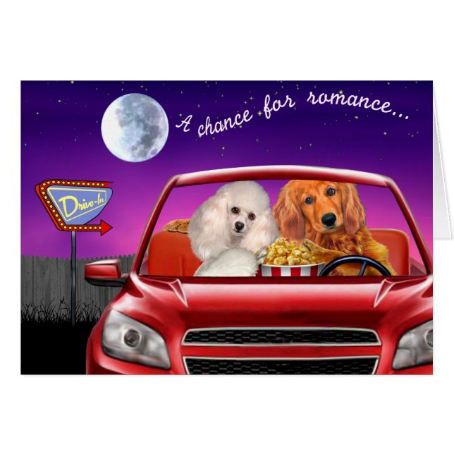 Cartão Uma Chance para o Romance (Frente Horizontal)