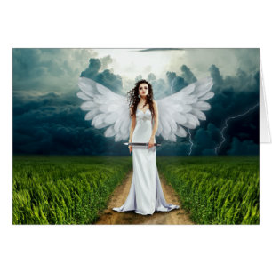 Cartão Uma direção dos ângulos