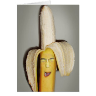 Cartão Uma dor de cabeça por divisão de Banana