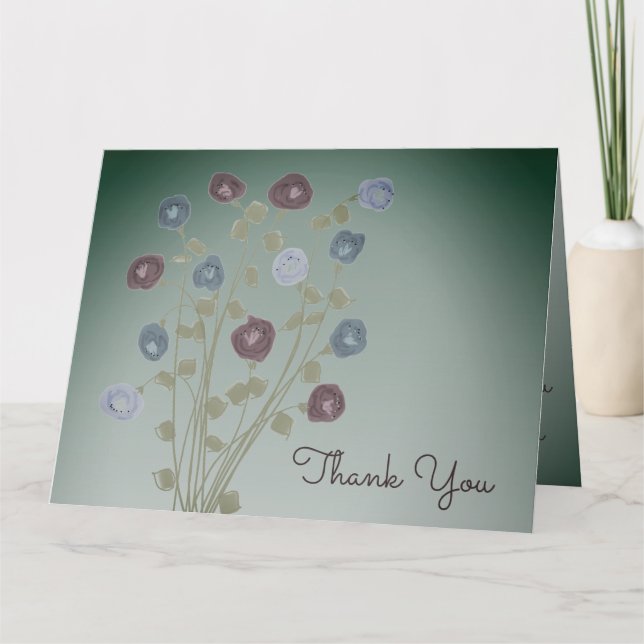 Cartão Uma Enfermeira Obrigado (Frente)