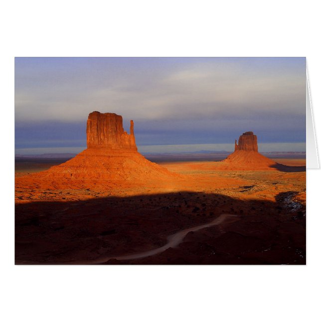 Cartão Uma Estrada Menos Viajada (Frente Horizontal)