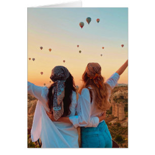 Cartão Uma mãe gêmea outra