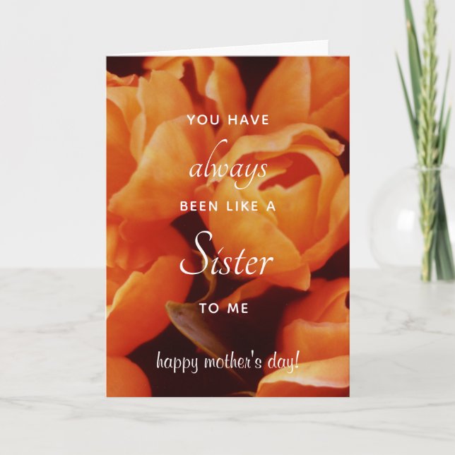 Cartão Uma Matriz de Tulips Laranja, mercado de Amsterdã (Frente)