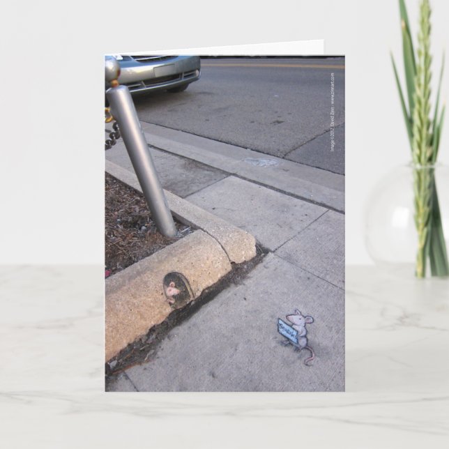 Cartão uma mensagem importante (Frente)