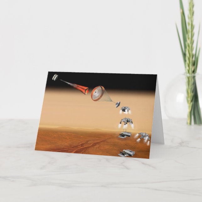 Cartão Uma Missão De Regresso De Amostras De Marte Propos (Frente)