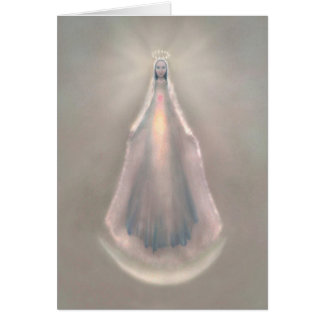 Cartão Uma mulher vestida com o Sun