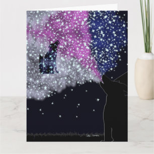 Cartão Uma noite de verão com Sirius