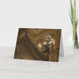 Cartão Uma noite na ópera