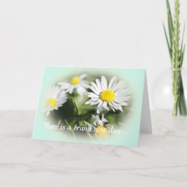 Cartão Uma nota de encorajamento