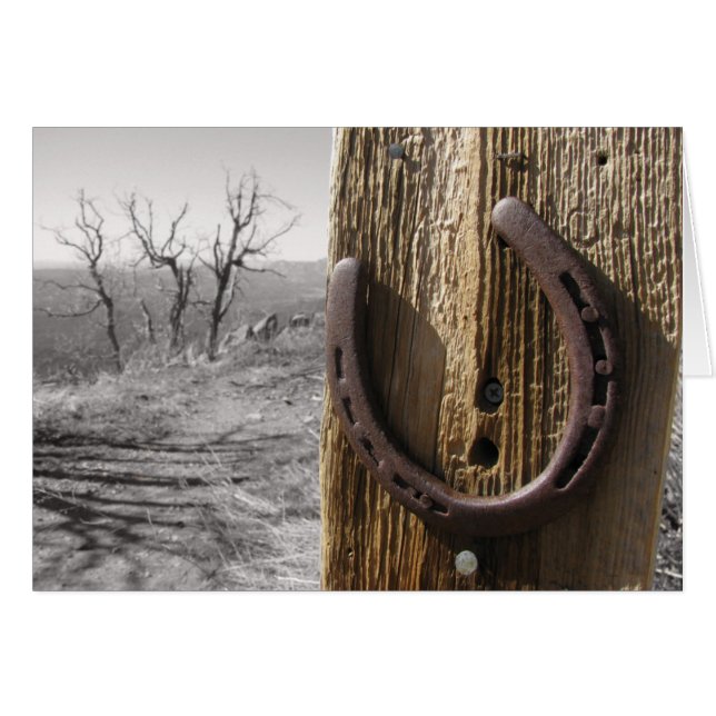 Cartão uma nota de sorte (Frente horizontal)