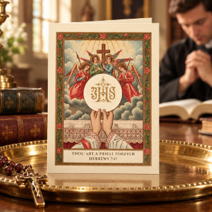 CARTÃO UMA ORAÇÃO PARA SEMINARISTAS CATÓLICOS RELIGIOSOS