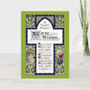 Cartão Uma Páscoa pacífica (RT 01)